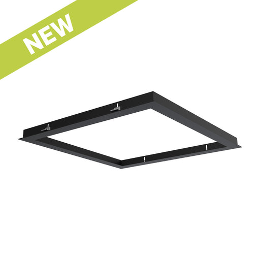 Proline Panel 6x6 Recessed Mount Kit for R250 Panel - Black - The Lighting Shop NZ