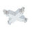 Track 3 Circuit X Connector-White - The Lighting Shop NZ