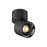 Cevon Surface Mount Tilt/Rotate Spot - Black with Gloss Black reflector 14W 3000K CRI97 60D - Dimmable - The Lighting Shop NZ