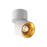 Cevon Surface Mount Tilt/Rotate Spot - White with Gold Reflector 14W 3000K CRI97 60D - Dimmable - The Lighting Shop NZ