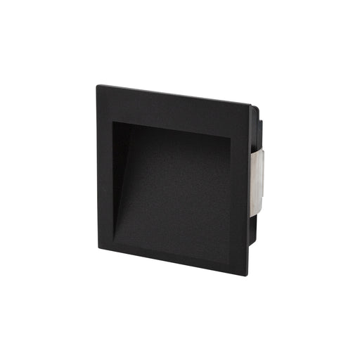 Designline Black Recessed Wall Light Directional 3W 240V 3000K/4000K Switchable - 4W 700mA Dimmable Mini Driver Included - The Lighting Shop NZ