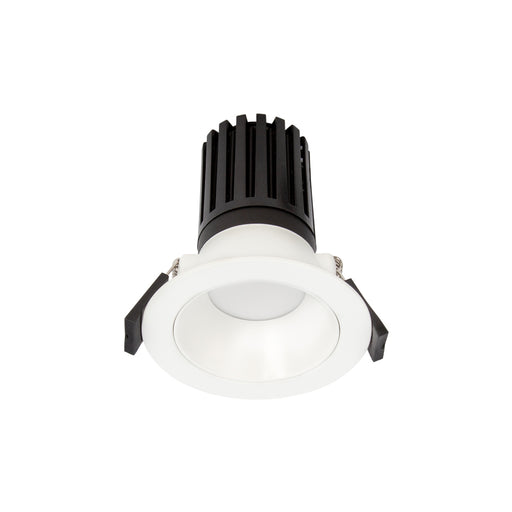 Design Standard 9.5W 230mA 4000K IP54 Recessed Downlight 90Deg c/w UID Dimmable Driver - White - The Lighting Shop NZ