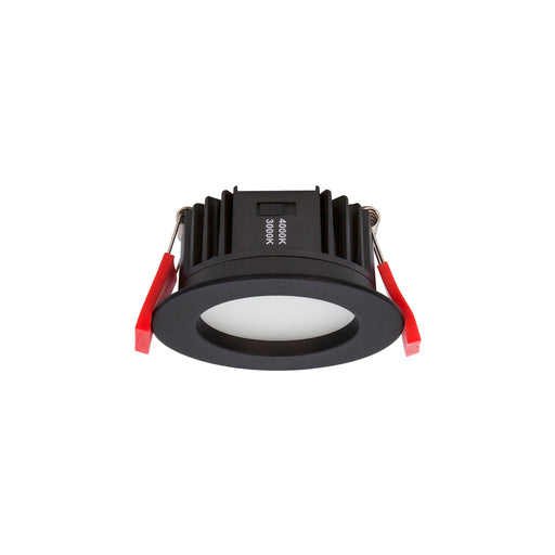 LEDE Downlight Select Mini Recessed Fixed c/w DX UID Dimmable Driver 7W 200mA DC 3K/4K-Black - The Lighting Shop NZ