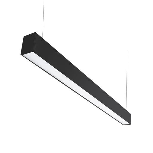 Everline Single 3000mm Direct/Indirect 4K 86W Black - The Lighting Shop NZ