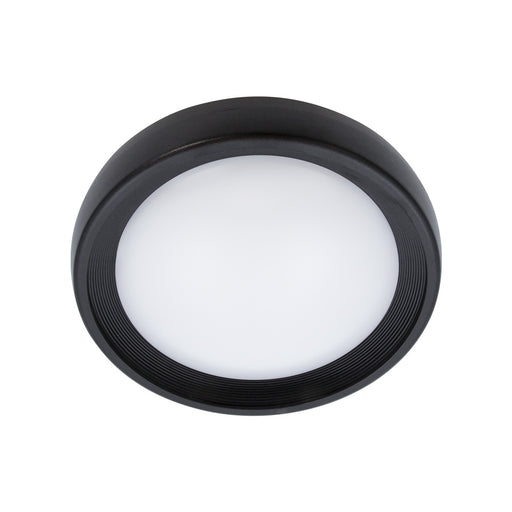 Exterior LED Ext Ceiling 13W Pri:240V WW-Black/Black - The Lighting Shop NZ