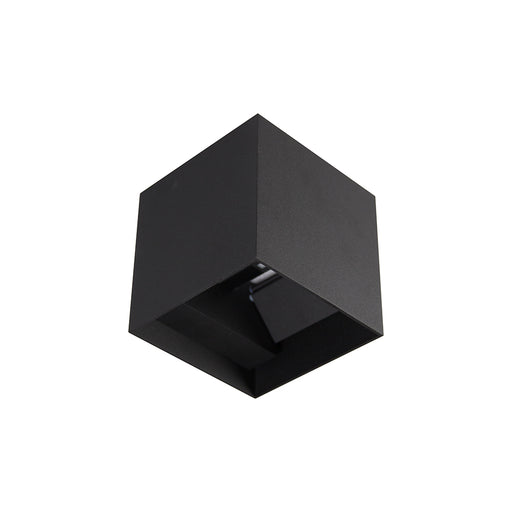 Exterior/Interior LED Cube Adj Beam Dimmable Driver 11W Pri:240V 4K-Black - The Lighting Shop NZ