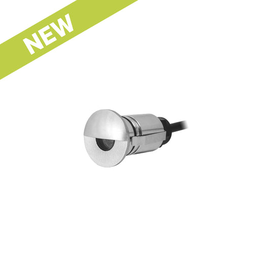 STAINLESS STEEL EXTERIOR RECESSED MINI EYELID - The Lighting Shop NZ