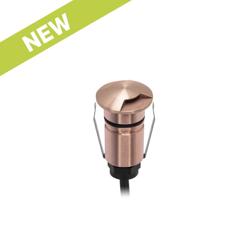 COPPER EXTERIOR RECESSED MINI 2-WAY 8-25V DC - The Lighting Shop NZ