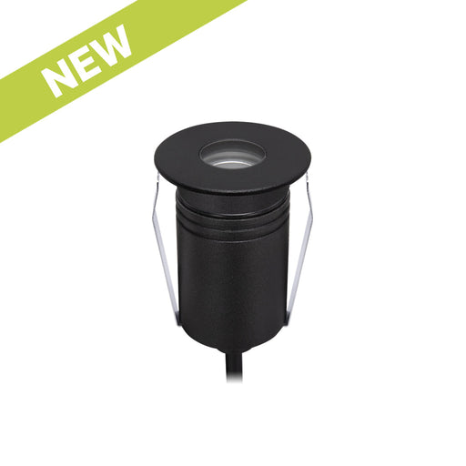 BLACK EXTERIOR RECESSED STANDARD UP OR DOWN 8-25V DC (Dimmable) - The Lighting Shop NZ