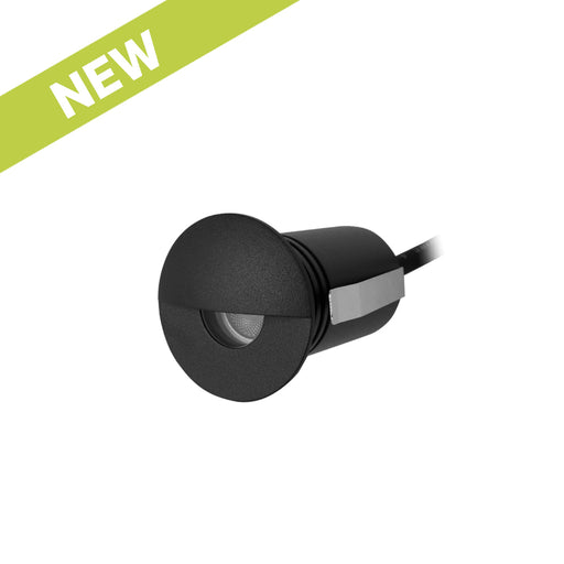 BLACK EXTERIOR RECESSED EYELID (Dimmable) - The Lighting Shop NZ