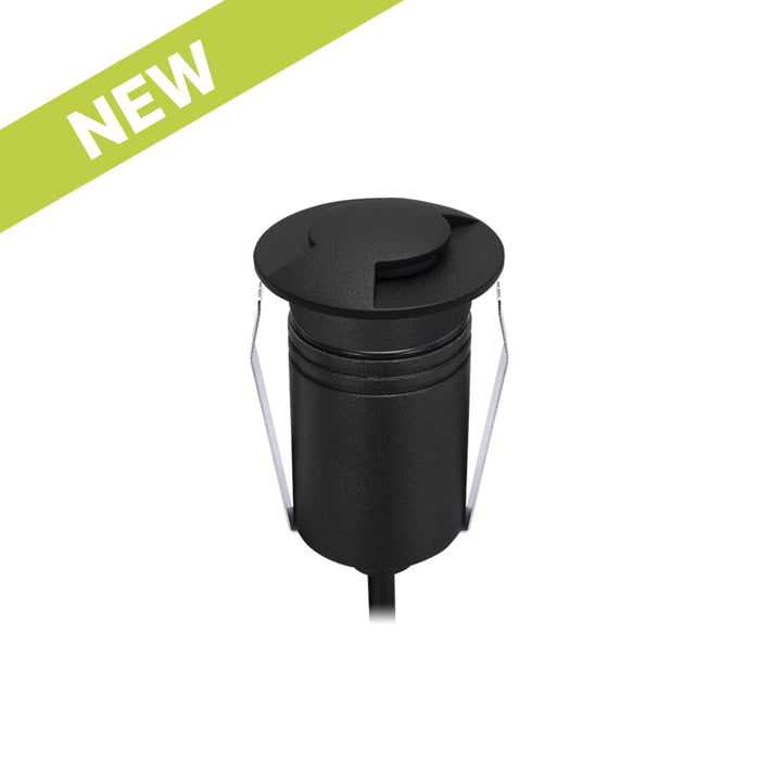 BLACK EXTERIOR RECESSED 2-WAY (Dimmable) - The Lighting Shop NZ