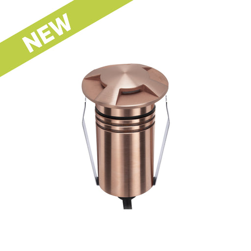 COPPER EXTERIOR RECESSED 4-WAY (Non-dimmable) - The Lighting Shop NZ