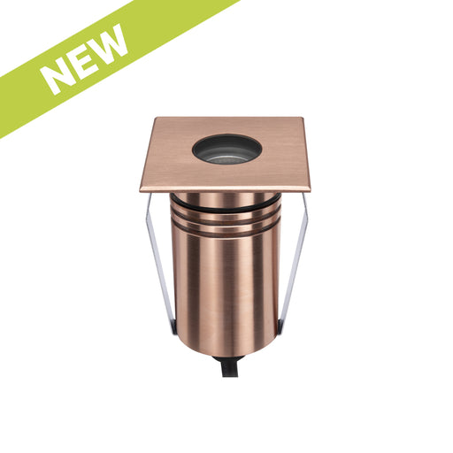 COPPER EXTERIOR RECESSED STANDARD UP OR DOWN 8-25V DC (Dimmable) - The Lighting Shop NZ