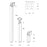 Arealite Zed ACcessories - Pali Pole Mount 0.2M Anthracite - The Lighting Shop