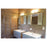 230V Interior Bathroom Mirror / Living Area Glass Wall Light Triple 510W * 28H * 115D - The Lighting Shop