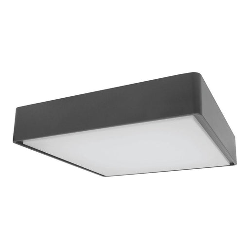 Exterior 16W Square Plastic LED Outdoor Living Area Celing / Wall Light IP65 - The Lighting Shop