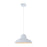 230V Interior Metal Dinning Room Pendant (White) Include LED Filament Lamp 400Ø * 200Hmm - The Lighting Shop