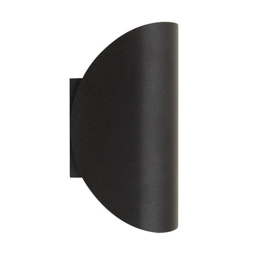 Exterior LED Brushed Aluminium Surface Mount Up/Down Wall Light - IP54 (Black) 3W 170H * 70W * 88D - The Lighting Shop