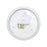 230V 28W 3K Warm White Interior LED Ceiling / Wall Button Silver 380Ø * 50mmHeight - The Lighting Shop