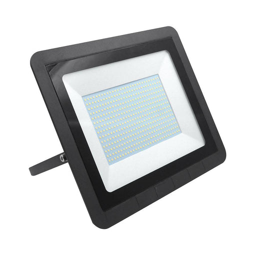 200W LED Floodlight IP65 Water Resistant 4K Natural White Black Without Sensor 380L * 280W * 43D - The Lighting Shop