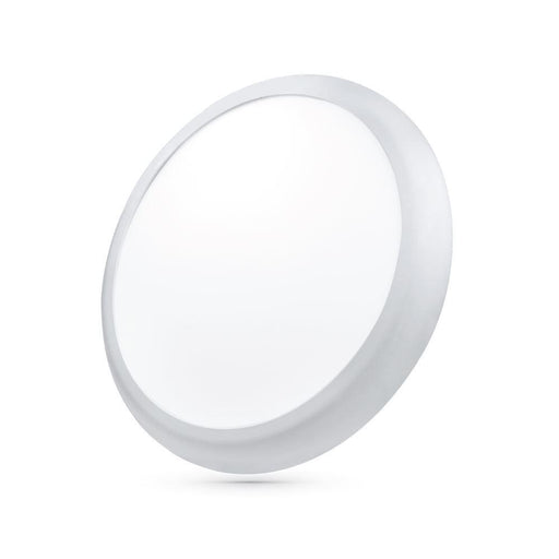 230V Slim Line Button 4K (Neutral White) 24W 330Ø x 25mm - The Lighting Shop