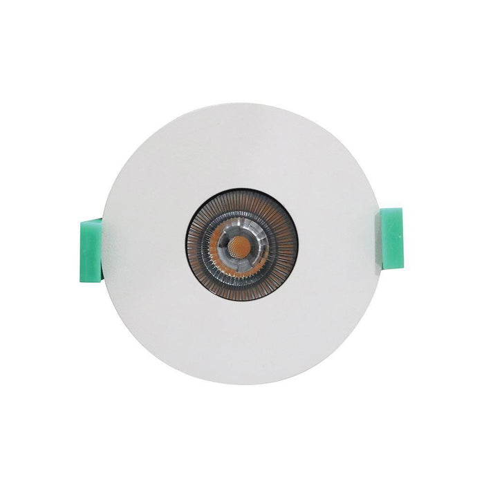 Downlight Round Tiltable Pinhole Low Glare White CCT 10W - The Lighting Shop