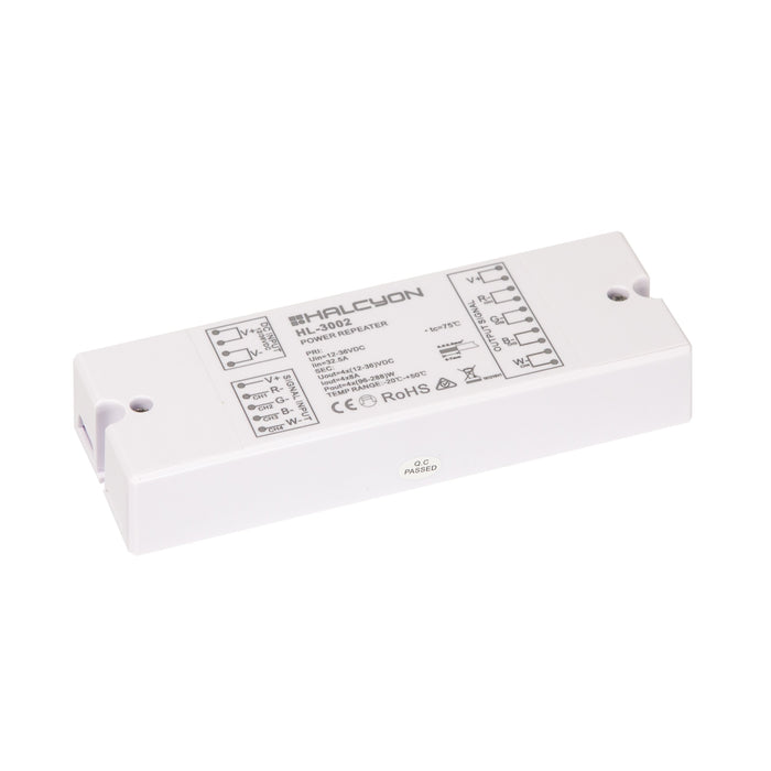 192W Single Dual Rgb Or Rgbw Repeater Amplifier LED Repeater Input:12-36V DC Sec:0-288W - The Lighting Shop