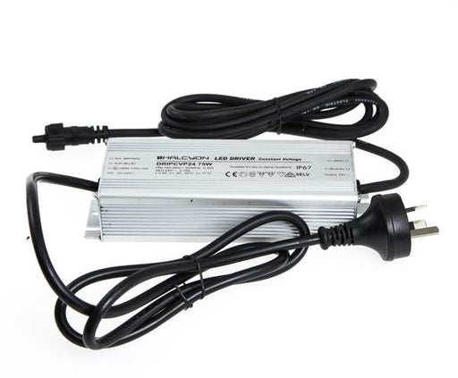 75W Constant Voltage Pre Wired With Plug IP67 L186 X W64 X H39mm - The Lighting Shop