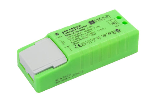 500Ma 20W Non Dimmable Driver Constant Current Dim: L113 X W44 X H28mm - The Lighting Shop