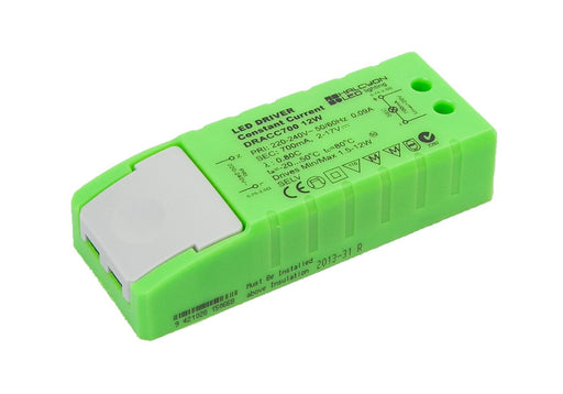 700Ma 12W Non Dimmable Driver Constant Current Dim: L98 * W39 * H22mm - The Lighting Shop