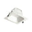 Square Low Glare Commercial Large 3000K Warm White, Cutout:150mm - WHITE - The Lighting Shop