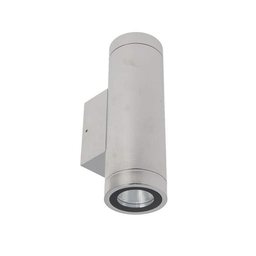 Mariner Ii Column Spot Double - Stainless Steel 240V Dimmable Warm White L187 X W47 X D89mm - The Lighting Shop