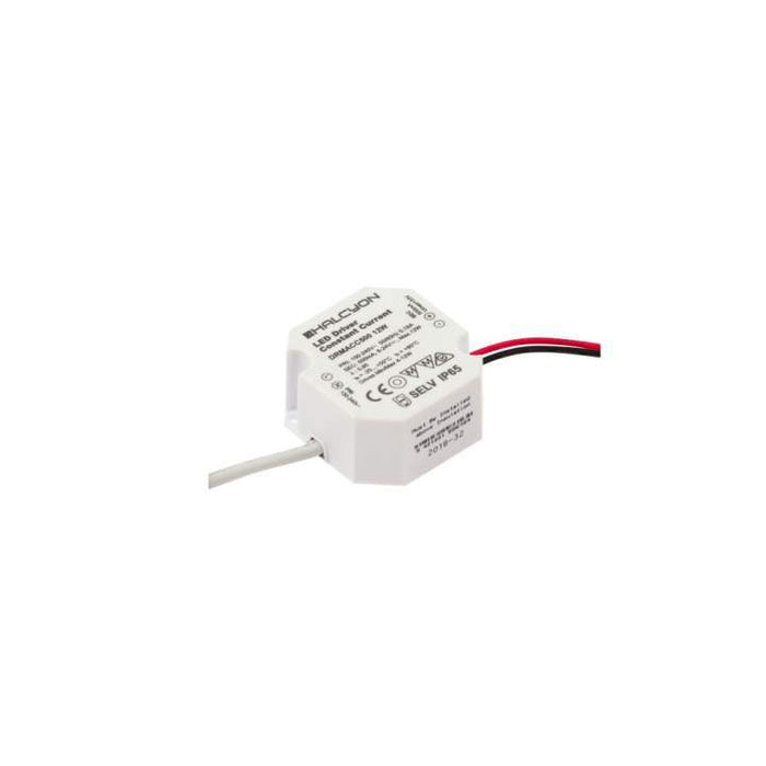 IP65 500Ma 12W Mini Non Dimmable Constant Current L50 X W48 X H24mm - The Lighting Shop