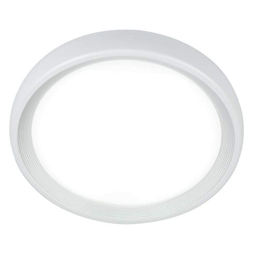 18W LED Exterior Ceiling Button Range White 3000K Warm White D310 * H74mm - The Lighting Shop