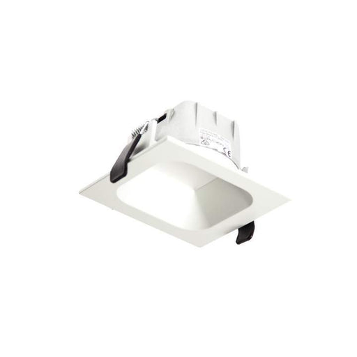 10W Square Low Glare Small 4000K Natural White, Cutout:90mm - WHITE - The Lighting Shop