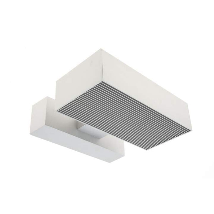 36W Double Spot Architectural Surface Mount Natural White 4K Silver L220 * W250 * H67mm - The Lighting Shop