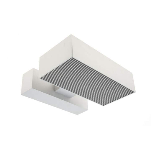 36W Double Spot Architectural Surface Mount Warm White 3K Silver L220 * W250 * H67mm - The Lighting Shop