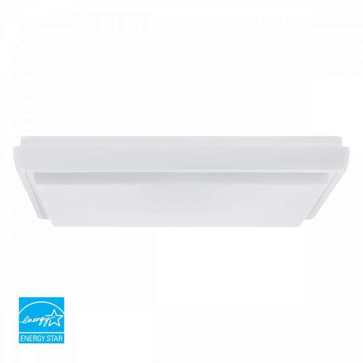 Square Step 340mm 38W Dimmable Warm White 3K White - The Lighting Shop