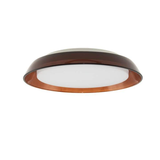 18W Surface Mt Button Craft Series Warm White 3K Brown DIA:350mm - The Lighting Shop