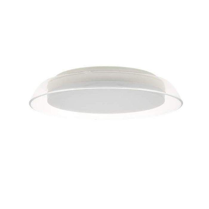 18W Surface Mt Button Craft Series Warm White 3K Clear DIA:350mm - The Lighting Shop