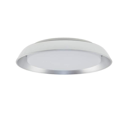 18W Surface Mt Button Craft Series Warm White 3K Silver DIA:350mm - The Lighting Shop