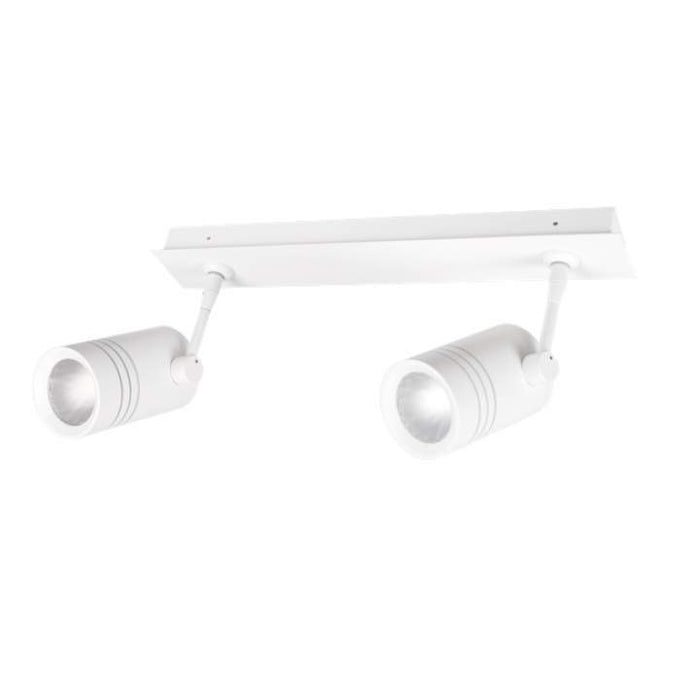 240V 2 X 10W Ceiling Spot Double Warm White 3K White Di65 * L360 * W58mm - The Lighting Shop