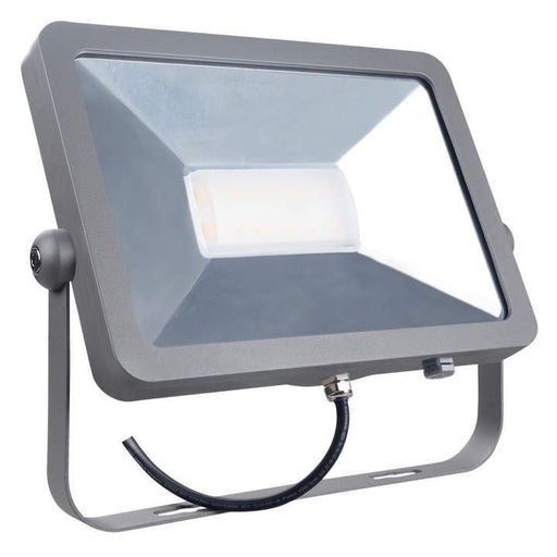 50W Exterior Flood Natural White 4K Charcoal L290 * W210 * H40.5mm - The Lighting Shop