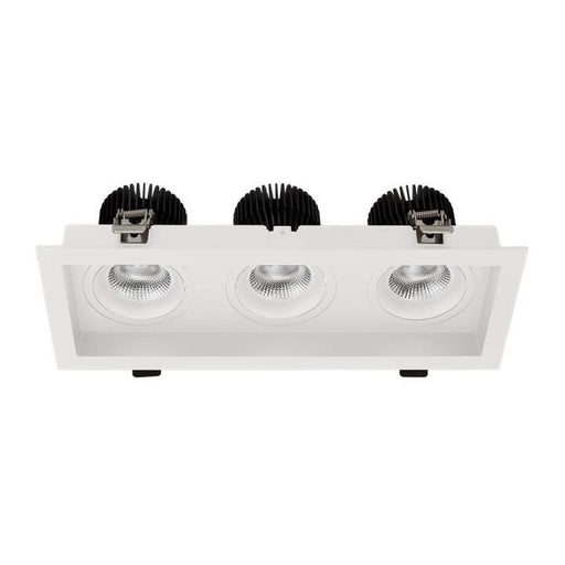3 * 11W Cevon Tilt Rotate Triple Warm White 3K White Dim: L300 * W115 * H90mm - The Lighting Shop