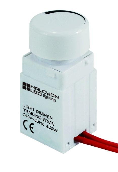 10-350W Dimmer Clipsal White Dimensions Dim: L23 X W23 X H55mm - The Lighting Shop