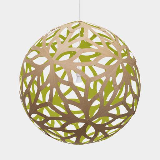 Lime Floral Pendants - The Lighting Shop