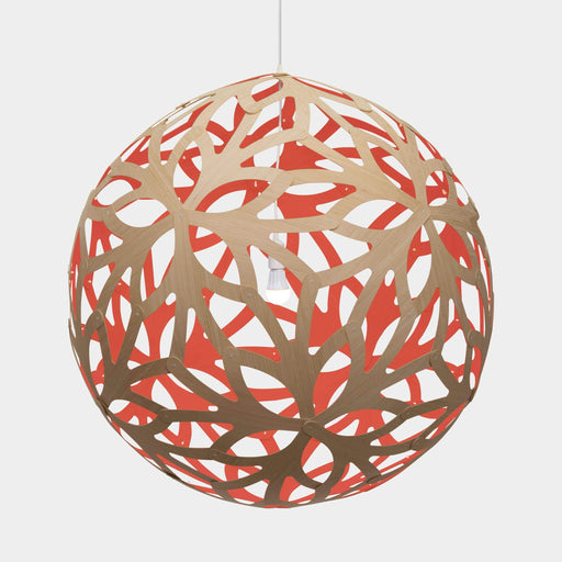 Red Floral Pendants - The Lighting Shop
