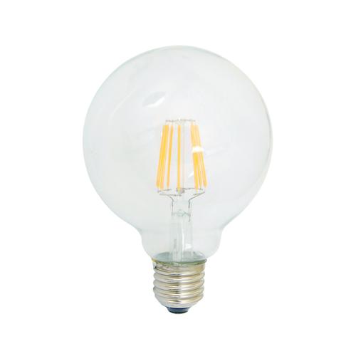 G95 230V 8W E27/B22 LED Filament Lamp - The Lighting Shop