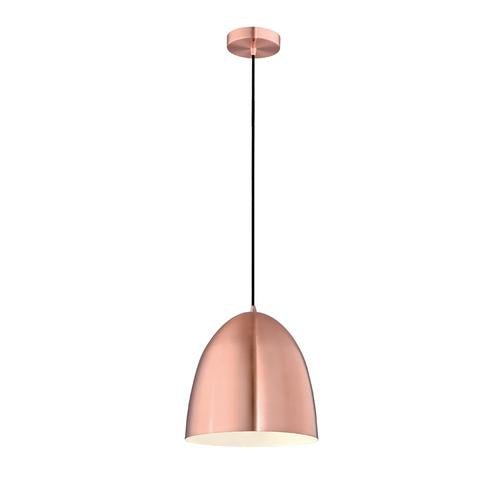 230V Interior Metal Over Counter / Breakfast Bar Pendant (Copper) Include LED Filament Lamp - The Lighting Shop