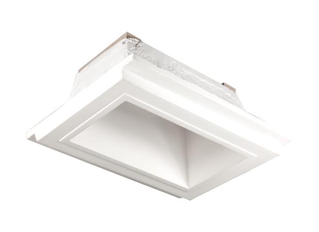 PLASTERBOX RECESS DOUBLE SQUARE 13MM - The Lighting Shop